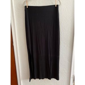 Black Maxi Skirt